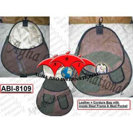 Cordura + Leather Hawking Bags (ABI-8109)