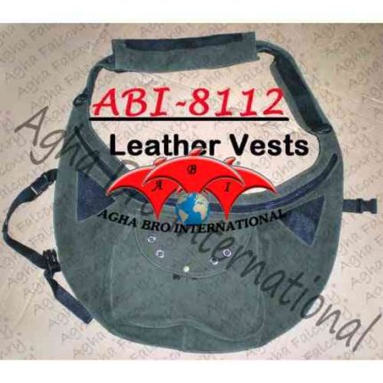 Leather Nubuck Hip Vest (ABI-8112 )