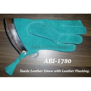 Suede Leather Glove with Flashing (ABI-1780)