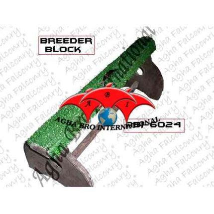 Multi Falcons Sitting Wooden Block (ABI-6024)