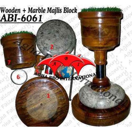 Wooden+Marble Majlis Block (ABI-6061)