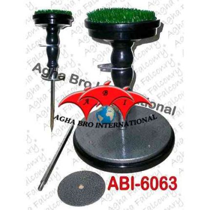 2in1 Wooden (Indoor+Outdoor) Block with Steel Plate(ABI-6063)