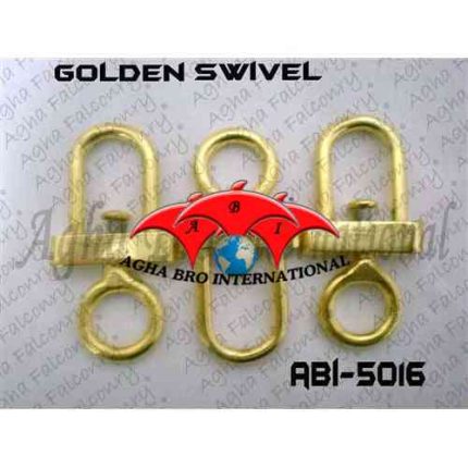 D-Shape Golden Swivels (ABI-5016)