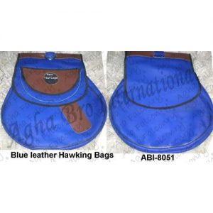 Blue Leather Hawking Bags (ABI-8081)