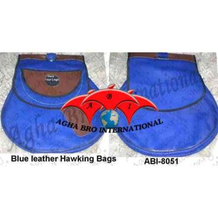 Blue Leather Hawking Bags (ABI-8081)
