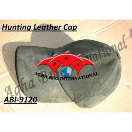 Leather Nubuck Hunting Cap (ABI-9120)